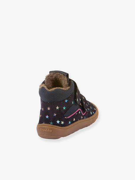 Bottes pieds nus pour filles BAREFOOT TEX WOOL Froddo bleu nuit - vertbaudet enfant 