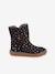 Bottes pieds nus pour filles BAREFOOT TEX SUEDE Froddo bleu nuit - vertbaudet enfant 