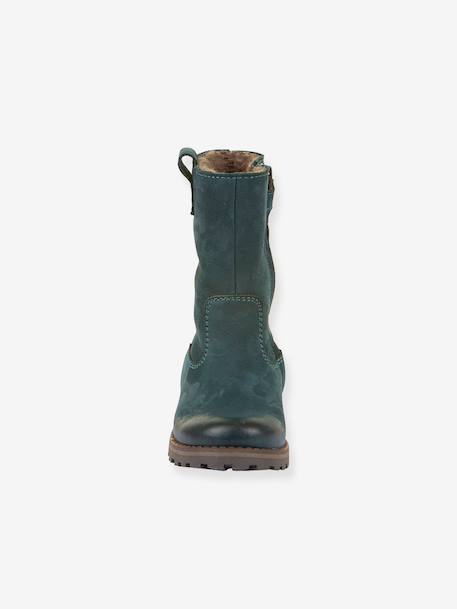 Meisjes laarzen MAXINE TEX FRODDO nachtblauw+petrolblauw+zwart - vertbaudet enfant 