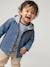 Chemise bébé personnalisable en denim avec capuche stone - vertbaudet enfant 