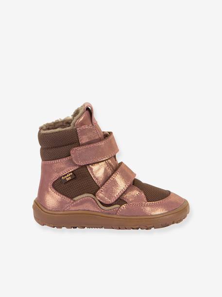 Bottes d'hiver pour filles BAREFOOT TEX WINTER Froddo blush - vertbaudet enfant 