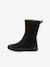 Meisjes Boots PULSE TEX STAR BOOTS WOOL FRODDO bordeauxrood+zwart - vertbaudet enfant 