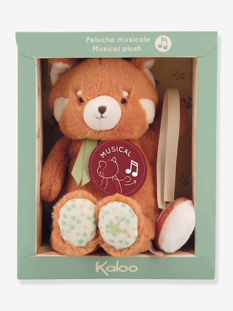 Muzikale rode panda KALOO sinaasappel - vertbaudet enfant 