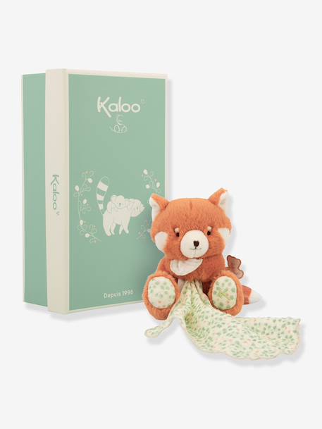 KALOO knuffeldoekje rode panda sinaasappel - vertbaudet enfant 