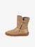 Bottes pieds nus enfants BAREFOOT TEX SUEDE Froddo bordeaux+gris+noir+or - vertbaudet enfant 