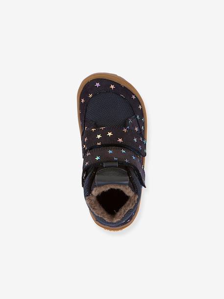 Blotevoetenlaarzen voor meisjes BAREFOOT TEX WOOL Froddo nachtblauw - vertbaudet enfant 