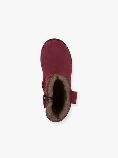 Bottes fille MAXINE TEX Froddo blush+bordeaux - vertbaudet enfant 