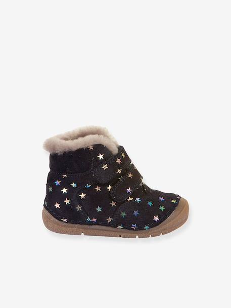 Boots meisjes PAIX UP WINTER FRODDO nachtblauw - vertbaudet enfant 