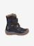 LINZ WOOL TEX HIGH boots voor jongens FRODDO blauw+nachtblauw+rouge - vertbaudet enfant 