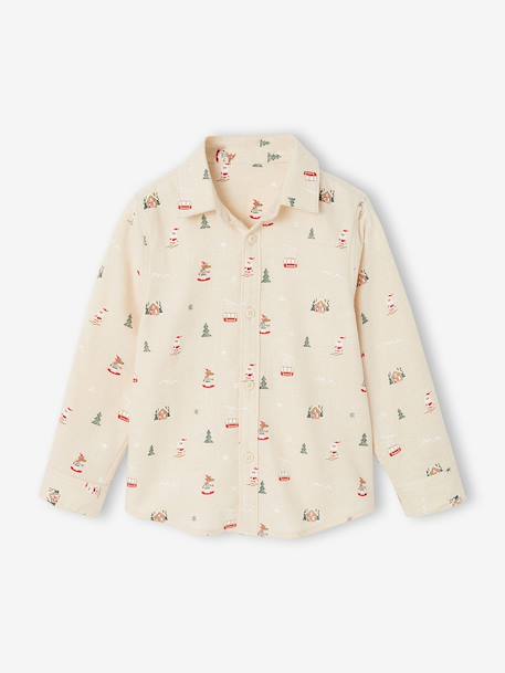 Chemise enfant garçon écru - vertbaudet enfant 