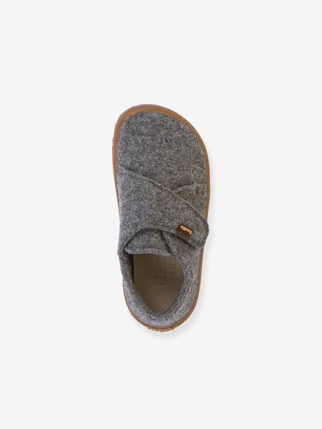 Chaussons barefoot enfants BAREFOOT WOOLY Froddo beige+bleu jean+bleu nuit+fuchsia+gris chiné+rose chiné+rouge+vert - vertbaudet enfant 