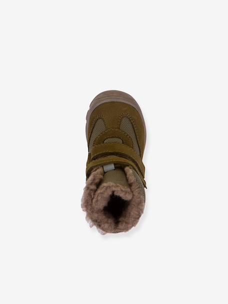 LINZ WOOL TEX HIGH boots voor kinderen FRODDO bordeauxrood+nachtblauw+olijf+zwart - vertbaudet enfant 