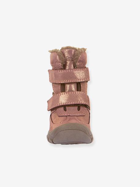 LINZ WOOL TEX HIGH boots voor jongens FRODDO blauw+nachtblauw+rouge - vertbaudet enfant 