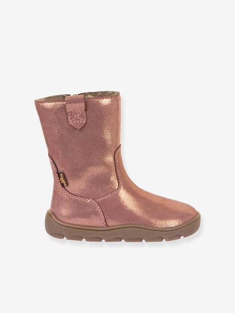 Bottes pieds nus pour filles BAREFOOT ZERU TEX Froddo blush+fuchsia - vertbaudet enfant 