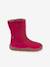 Blotevoetenlaarzen voor meisjes BAREFOOT ZERU TEX Froddo fuchsia+rouge - vertbaudet enfant 