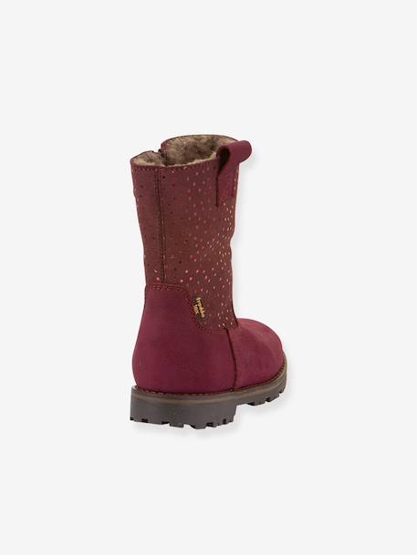 Bottes fille MAXINE TEX Froddo blush+bordeaux - vertbaudet enfant 