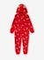 Combinaison de nuit Noël fille à capuche rouge - vertbaudet enfant 