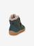 Boots fille MINNI SUEDE Froddo bleu pétrole+fuchsia+vieux rose - vertbaudet enfant 