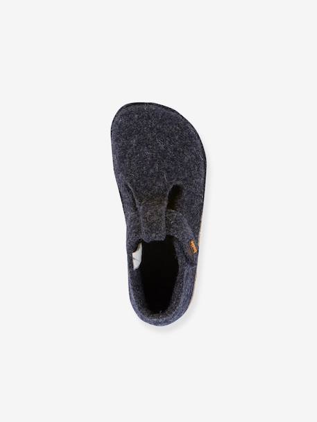 Chaussons pieds nus enfants FLEXY WOOLY BAREFOOT Froddo bleu jean+bleu nuit+gris chiné+rose chiné - vertbaudet enfant 