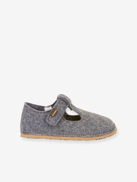 FLEXY WOOLY BAREFOOT FRODDO blotevoetensloffen voor kinderen gemêleerd grijs+gemêleerd roze+jeansblauw+nachtblauw - vertbaudet enfant 