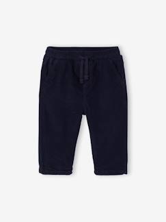 -Babybroek jongen van ribfluweel