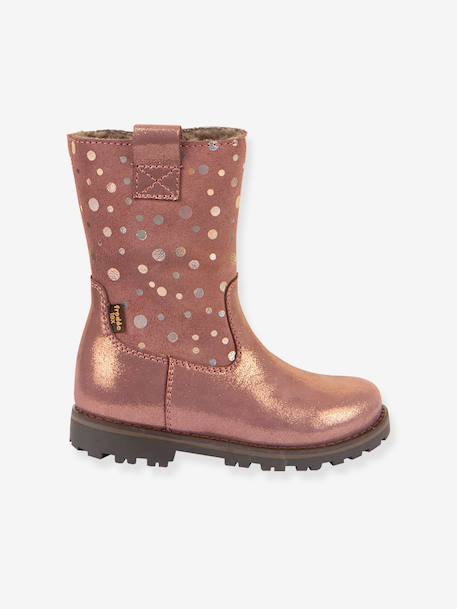 Meisjes laarzen MAXINE TEX Froddo bordeauxrood+rouge - vertbaudet enfant 