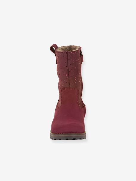Meisjes laarzen MAXINE TEX Froddo bordeauxrood+rouge - vertbaudet enfant 