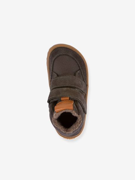 Blote voeten boots kinderen BAREFOOT TEX WOOL FRODDO blauw+leigrijs - vertbaudet enfant 