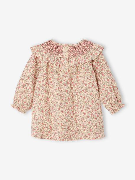 Babyjurk met lange mouwen ecru - vertbaudet enfant 