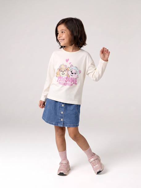 T-shirt manches longues Pat Patrouille fille écru - vertbaudet enfant 