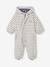 Regenpak met fleecevoering en capuchon nachtblauw+saliegroen+zandbeige - vertbaudet enfant 