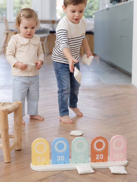 FSC100 houten werpspel meerkleurig - vertbaudet enfant 