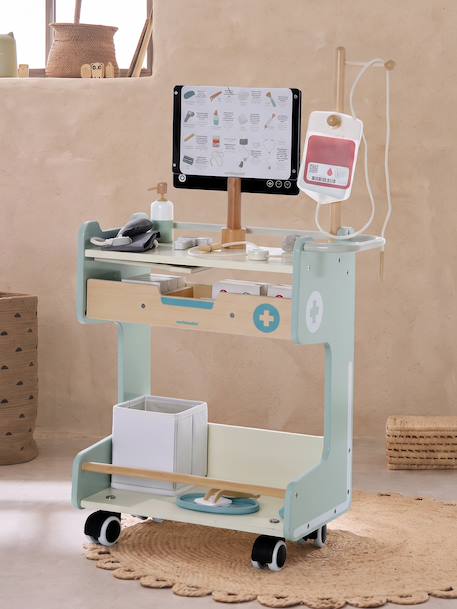 Medische wagen van FSCÂ®-hout hout - vertbaudet enfant 
