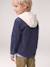 Jongensoverhemd met capuchon donkerblauw - vertbaudet enfant 