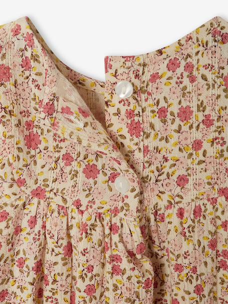 Blouse bébé fille manches longues écru - vertbaudet enfant 