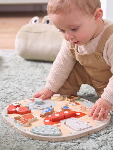 FSC® houten multi-puzzelbord HAPPY FOREST hout - vertbaudet enfant 