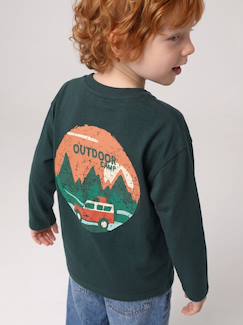 T-shirt manches longues garçon  - vertbaudet enfant