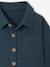 Baby overshirt met lange mouwen groenblauw - vertbaudet enfant 