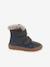 Barefoot laarzen kinderen BAREFOOT FURRY FRODDO bordeauxrood+nachtblauw - vertbaudet enfant 