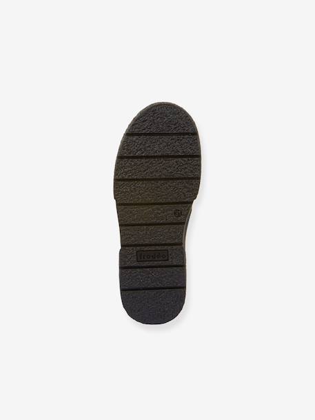 Boots kinderen PULSE TEX CHELYS WOOL Froddo karamel+nachtblauw+zwart - vertbaudet enfant 
