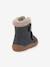 Barefoot laarzen kinderen BAREFOOT FURRY FRODDO bordeauxrood+nachtblauw - vertbaudet enfant 