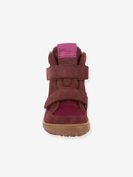 Bottes d'hiver pieds nus enfants BAREFOOT TEX WINTER Froddo bleu jean+bleu nuit+bordeaux+gris ardoise+lilas+noir+olive+violet - vertbaudet enfant 