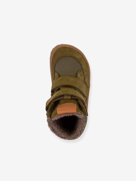 Winterlaarzen blote voeten kinderen BAREFOOT TEX WINTER Froddo bordeauxrood+jeansblauw+leigrijs+lila+nachtblauw+olijf+paars+zwart - vertbaudet enfant 