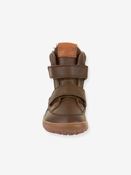 Chaussures d'hiver barefoot enfants BAREFOOT TEX WINTER Froddo bleu nuit+bleu pétrole+bordeaux+marron+rose doré - vertbaudet enfant 