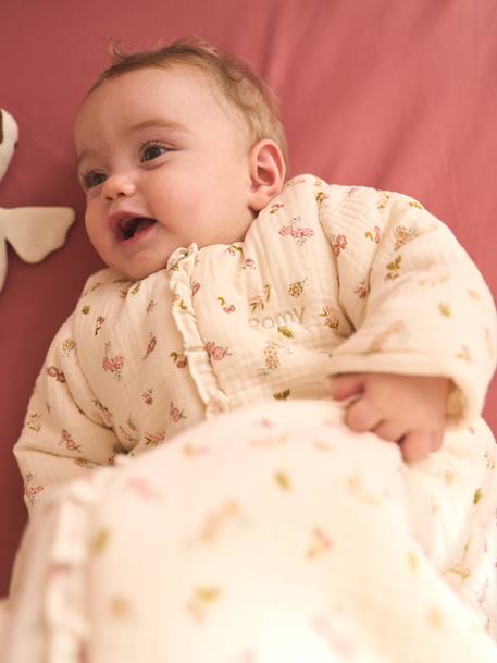 Gigoteuse en gaze de coton Cocotte écru - vertbaudet enfant 