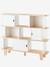 Bibliotheekplank LINE SEVENTIES wit+WIT - HOUT - vertbaudet enfant 