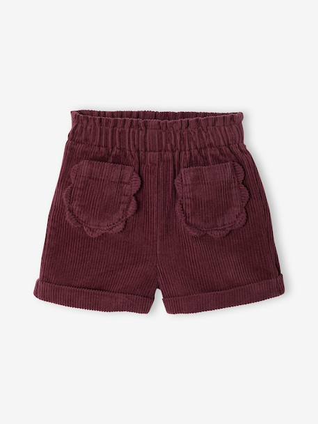 Short bébé fille prune - vertbaudet enfant 