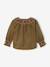 Blouse bébé fille manches longues olive - vertbaudet enfant 