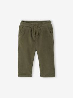 -Babybroek jongen van ribfluweel