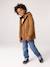 Parka 3 en 1 garçon amovible bleu ardoise+noix de pécan - vertbaudet enfant 